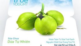 Sữa chua Dừa TH true YOGURT ra mắt thị trường